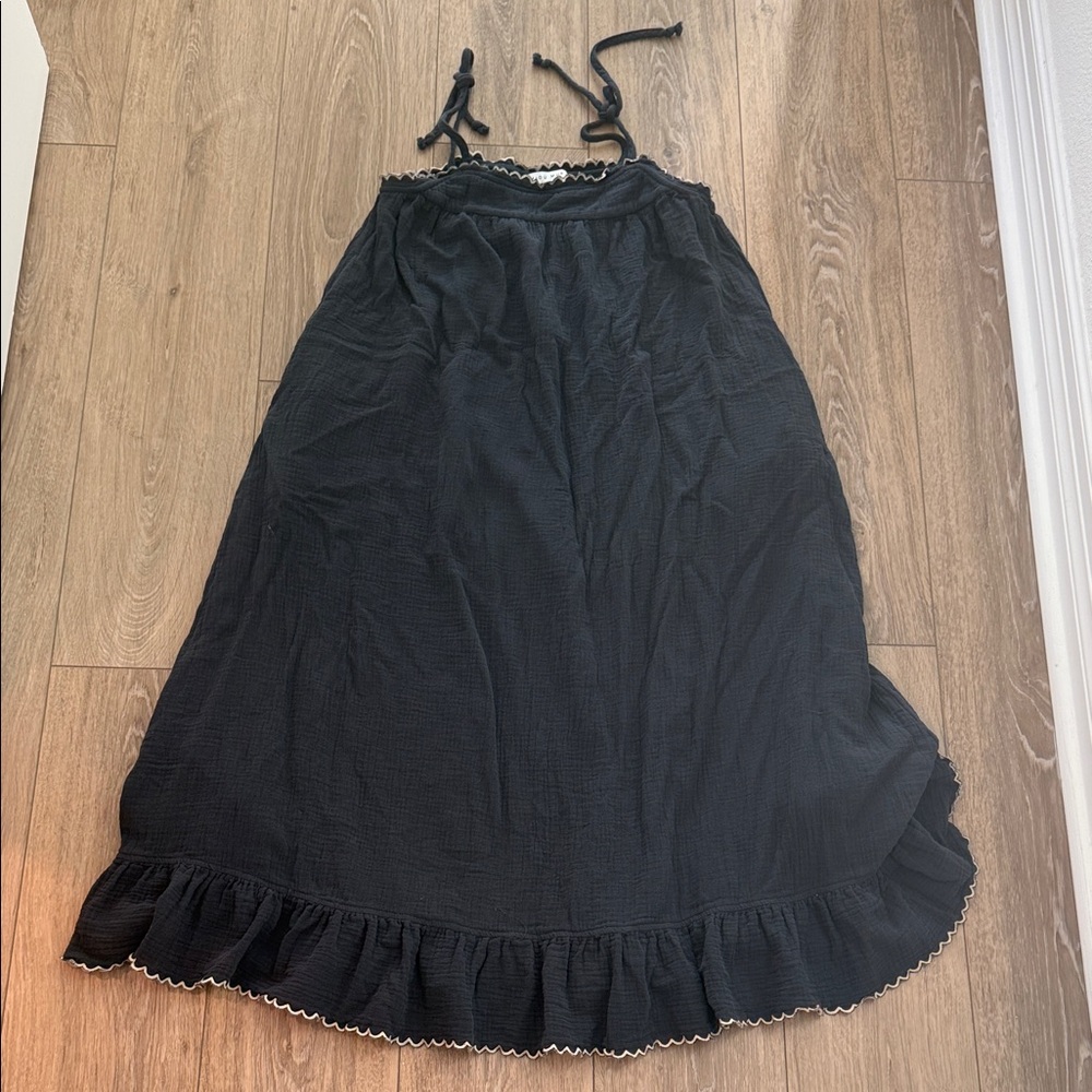 Miou muse Charcoal Grey Dress for Women